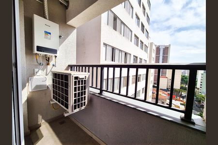 Varanda de kitnet/studio para alugar com 1 quarto, 24m² em Vila Buarque, São Paulo