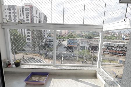 Sacada de apartamento à venda com 2 quartos, 48m² em Parque das Nações, Santo André