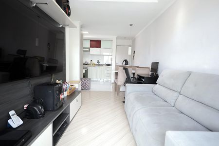 Sala de apartamento à venda com 2 quartos, 48m² em Parque das Nações, Santo André
