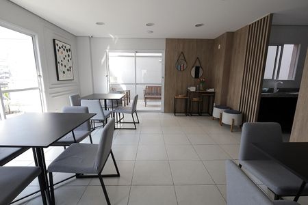 Apartamento à venda com 48m², 2 quartos e 1 vagaÁrea comum - Salão de festas