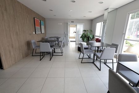Apartamento à venda com 48m², 2 quartos e 1 vagaÁrea comum - Salão de festas