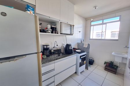 Cozinha de apartamento para alugar com 2 quartos, 48m² em Jardim Gramacho, Duque de Caxias