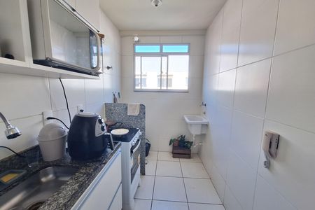 Cozinha de apartamento para alugar com 2 quartos, 48m² em Jardim Gramacho, Duque de Caxias
