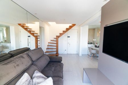 Sala de apartamento à venda com 2 quartos, 85m² em Jardim Oriental, São Paulo