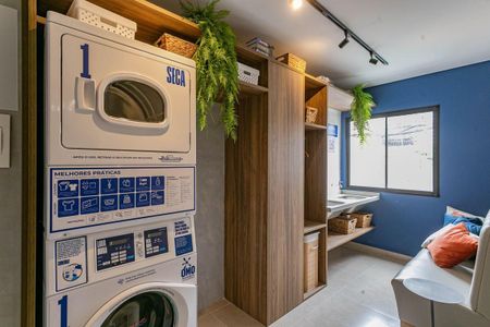 Apartamento à venda com 32m², 2 quartos e sem vagaÁrea comum - Lavanderia 