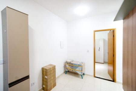 Sala e cozinha de apartamento à venda com 1 quarto, 32m² em Chácara Santo Antônio (zona Leste), São Paulo