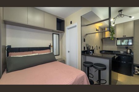 Esúdio de kitnet/studio à venda com 1 quarto, 25m² em Brooklin, São Paulo