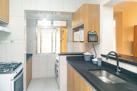 Cozinha de apartamento para alugar com 1 quarto, 46m² em Centro Histórico, Porto Alegre
