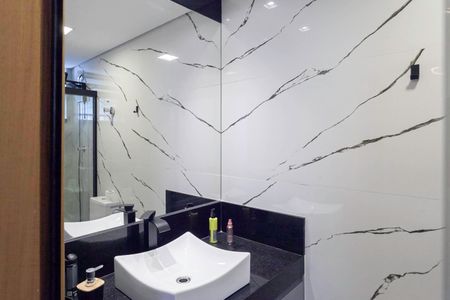 Apartamento para alugar com 146m², 3 quartos e 2 vagasBanheiro da suíte 