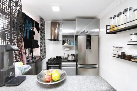 Cozinha de apartamento à venda com 2 quartos, 55m² em Jardim America, Belo Horizonte