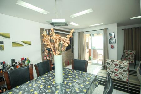 Sala de Jantar de apartamento para alugar com 3 quartos, 77m² em Campestre, Santo André