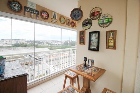 Apartamento para alugar com 77m², 3 quartos e 2 vagasVaranda gourmet