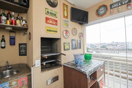 Apartamento para alugar com 77m², 3 quartos e 2 vagasVaranda gourmet