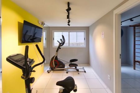 Apartamento para alugar com 36m², 2 quartos e sem vaga Apartamento para alugar com 36m², 2 quartos e sem vagaÁrea comum - Academia