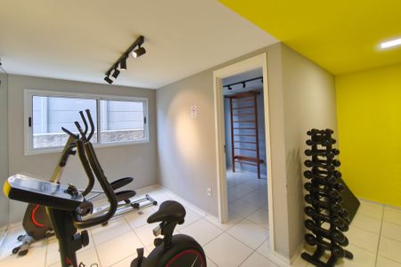 Apartamento para alugar com 36m², 2 quartos e sem vaga Apartamento para alugar com 36m², 2 quartos e sem vagaÁrea comum - Academia