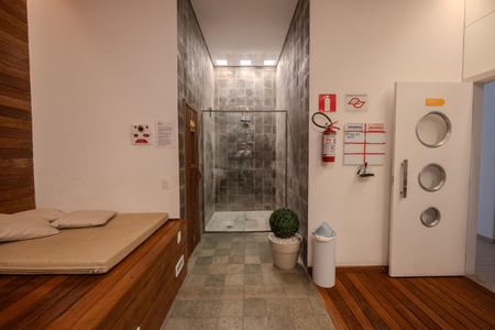 Apartamento à venda com 45m², 1 quarto e 1 vagaSaúna