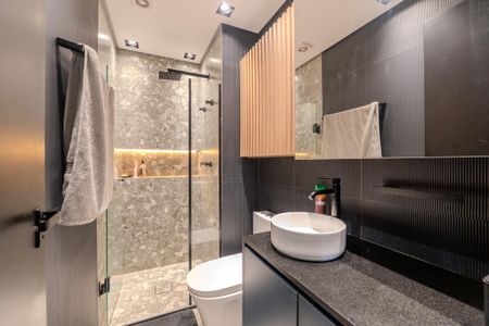 Apartamento à venda com 45m², 1 quarto e 1 vagaBanheiro