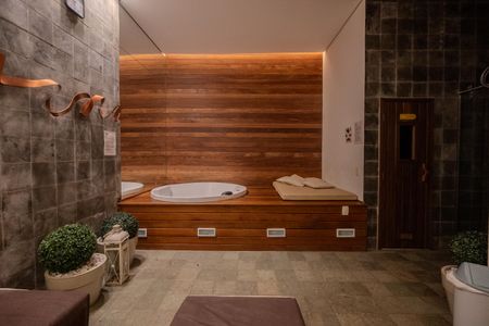 Apartamento à venda com 45m², 1 quarto e 1 vagaSaúna
