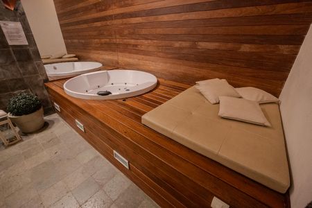 Apartamento à venda com 45m², 1 quarto e 1 vagaSaúna