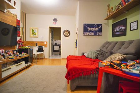 Sala de apartamento à venda com 1 quarto, 49m² em Petrópolis, Porto Alegre