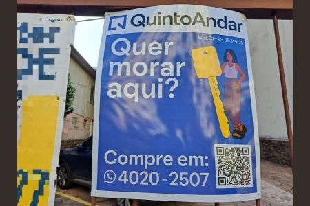 Apartamento à venda com 49m², 1 quarto e 1 vagaPlaca na Fachada