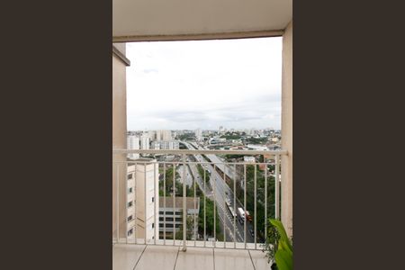 Varanda da Sala  de apartamento à venda com 2 quartos, 56m² em Vila Santana, São Paulo