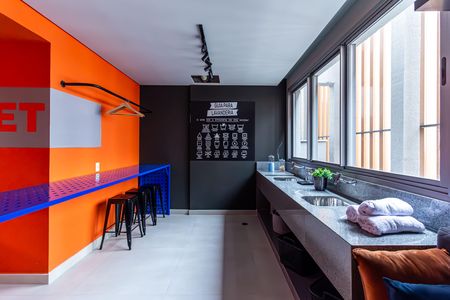 Studio à venda com 24m², 1 quarto e sem vaga Studio à venda com 24m², 1 quarto e sem vagaLavanderia