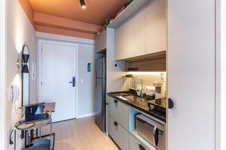 Studio à venda com 24m², 1 quarto e sem vaga Studio à venda com 24m², 1 quarto e sem vagaCozinha
