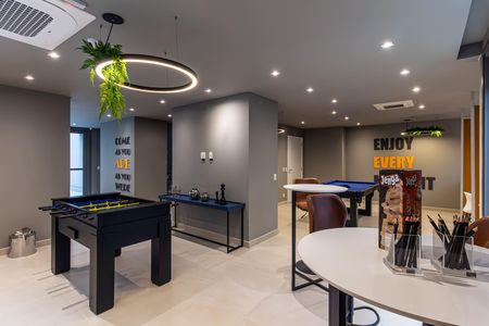 Studio à venda com 24m², 1 quarto e sem vaga Studio à venda com 24m², 1 quarto e sem vagaEspaço de Jogos