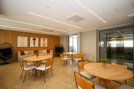 Studio para alugar com 44m², 1 quarto e sem vaga Studio para alugar com 44m², 1 quarto e sem vagaÁrea Comum - Salão de Festas