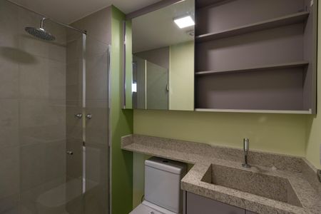 Apartamento para alugar com 40m², 2 quartos e sem vaga Apartamento para alugar com 40m², 2 quartos e sem vagaBanheiro