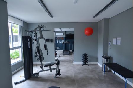 Apartamento para alugar com 38m², 2 quartos e sem vaga Apartamento para alugar com 38m², 2 quartos e sem vagaÁrea comum - Academia