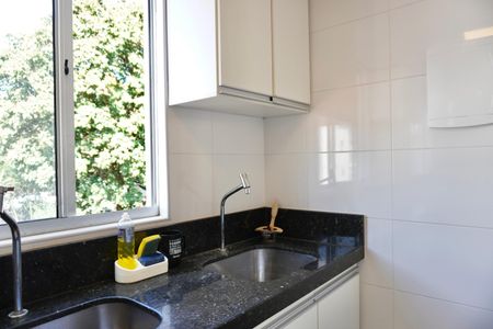 Apartamento para alugar com 55m², 2 quartos e 2 vagasCozinha e Área de Serviço