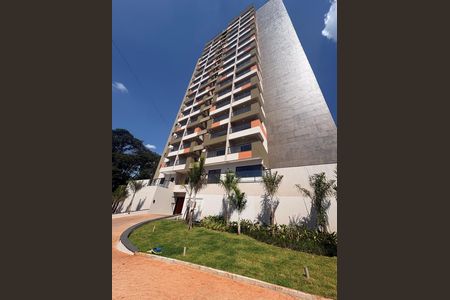 Studio para alugar com 34m², 1 quarto e 1 vagaFachada