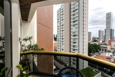 Varanda da Sala de apartamento à venda com 3 quartos, 100m² em Vila Azevedo, São Paulo