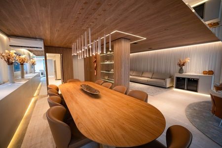 Apartamento à venda com 246m², 3 quartos e 3 vagasSala de Jantar