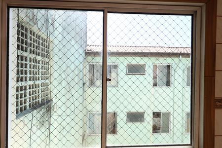 sala  vista de apartamento para alugar com 2 quartos, 65m² em Jardim Leonidas Moreira, São Paulo