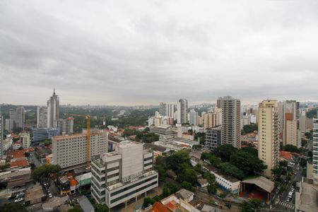 Vista da Varanda de kitnet/studio para alugar com 1 quarto, 27m² em Pinheiros, São Paulo