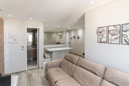 Sala de apartamento à venda com 2 quartos, 70m² em Carandiru, São Paulo