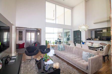 Sala de apartamento à venda com 3 quartos, 185m² em Brooklin, São Paulo