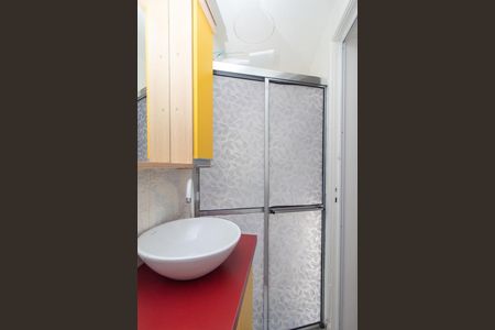 Banheiro de apartamento para alugar com 1 quarto, 48m² em Centro Histórico, Porto Alegre