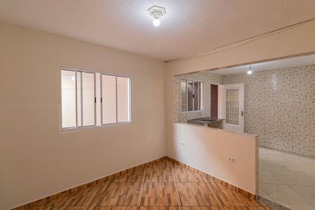 Sala e Cozinha  de casa para alugar com 1 quarto, 60m² em Jardim Helena, São Paulo