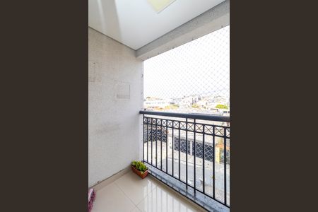 Varanda da Sala de apartamento para alugar com 2 quartos, 44m² em Vila Gustavo, São Paulo