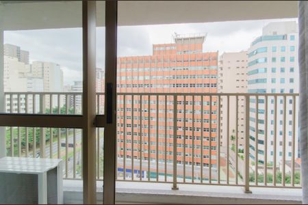 Studio para alugar com 27m², 1 quarto e sem vagaVaranda