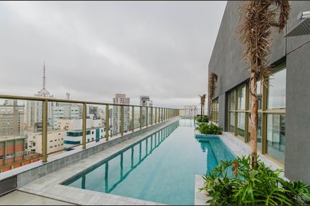 Studio para alugar com 27m², 1 quarto e sem vagaÁrea comum - Piscina