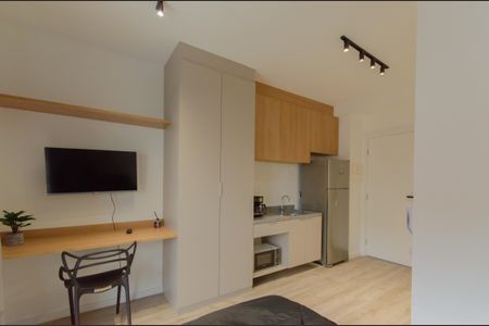 Studio para alugar com 27m², 1 quarto e sem vagaSala/Quarto