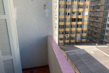 Varanda da Sala de apartamento para alugar com 1 quarto, 58m² em Boqueirão, Santos