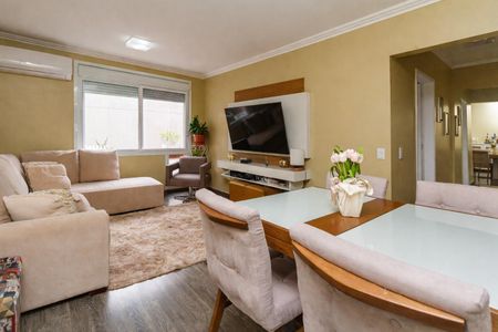 Sala de apartamento à venda com 2 quartos, 80m² em Medianeira, Porto Alegre