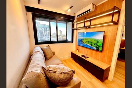 Sala de apartamento para alugar com 1 quarto, 29m² em Boa Vista, Porto Alegre