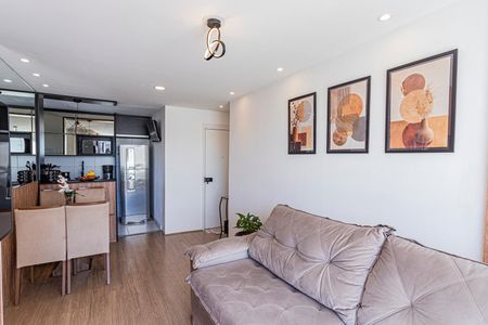 Apartamento à venda com 58m², 3 quartos e 1 vagaSala e varanda extendida